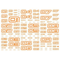 HIQParts TR Decal 02 Number