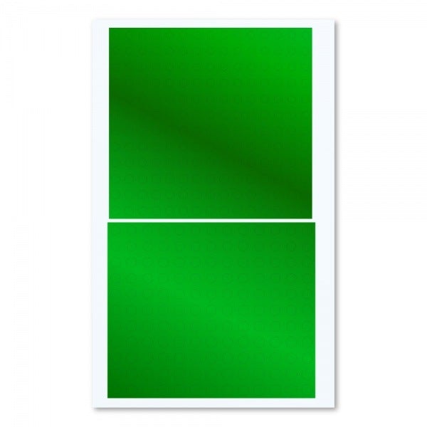 HIQParts Green Circular Metallic Stickers (1 - 2.8mm)