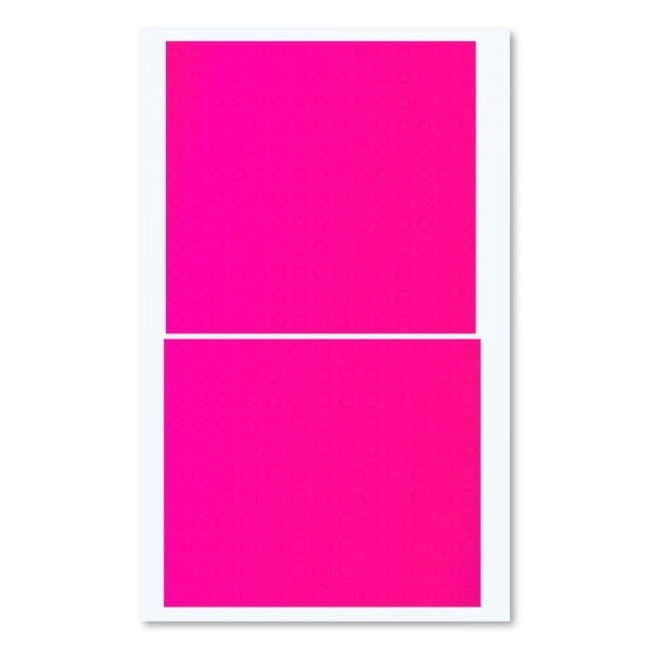 HIQParts Pink Circular Metallic Stickers (3 - 4.6mm)