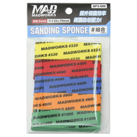 3mm Sanding Sponge Bundle 320/400/600/800/1000