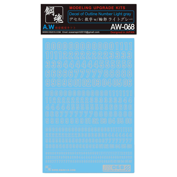 AW-068 Waterslide Decal